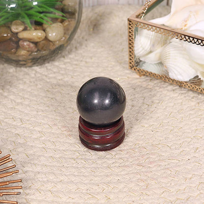 Small Shungite Sphere | Crystal for Protection & Grounding