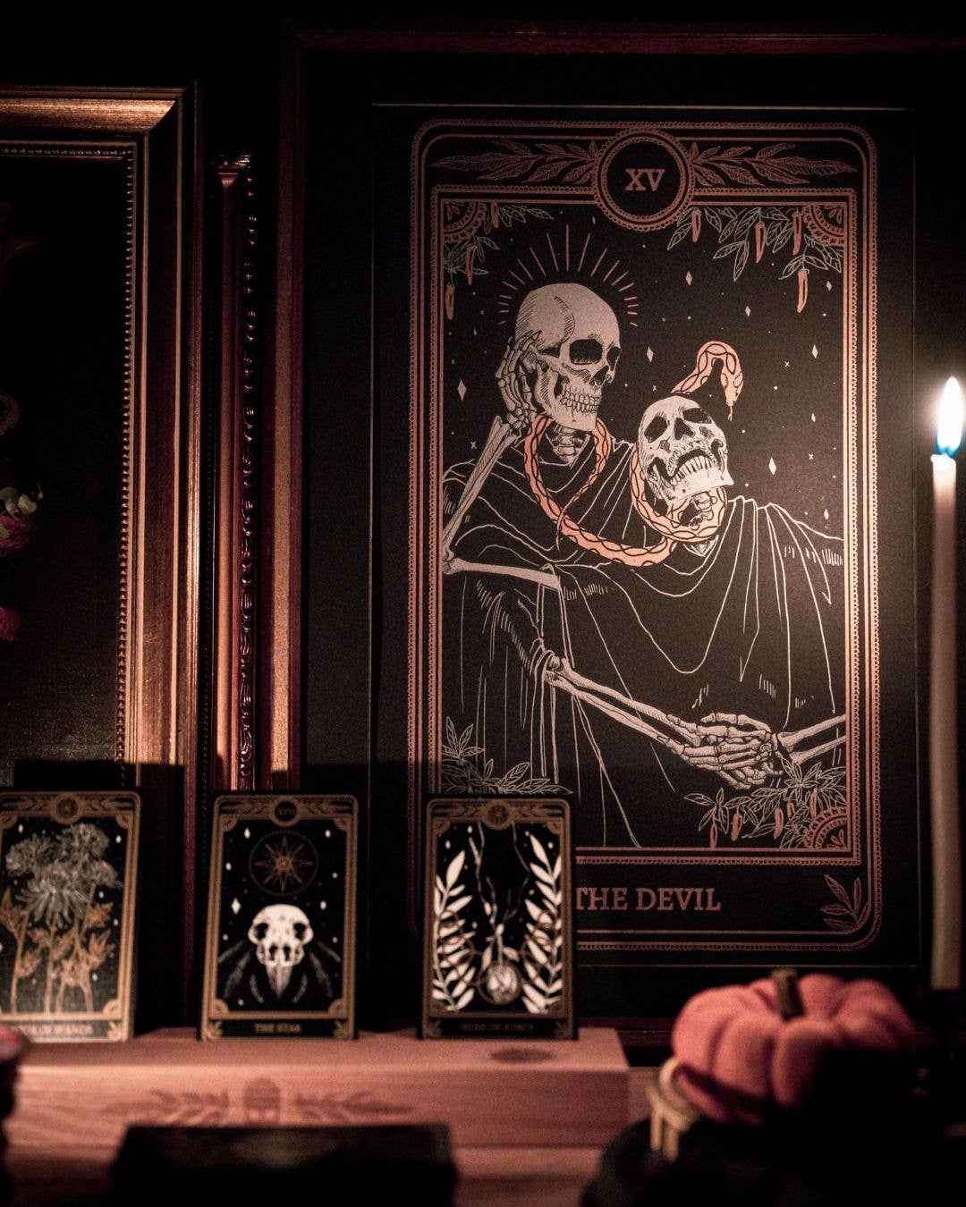 Marigold Tarot Print – The Devil | Amrit Brar