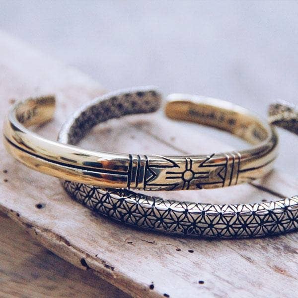 Medicine Wheel Cuff I Bahgsu Jewels