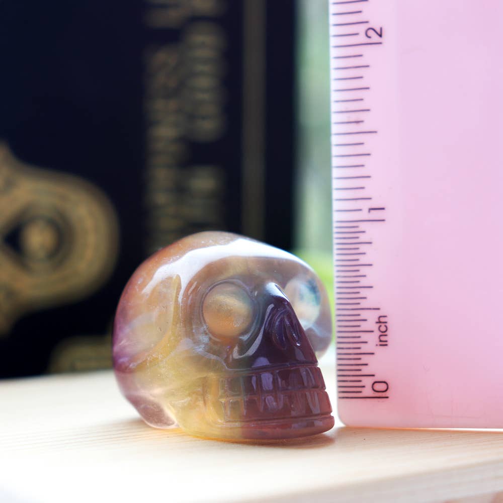 Fluorite Crystal Skull | Symbol of Wisdom & Clarity