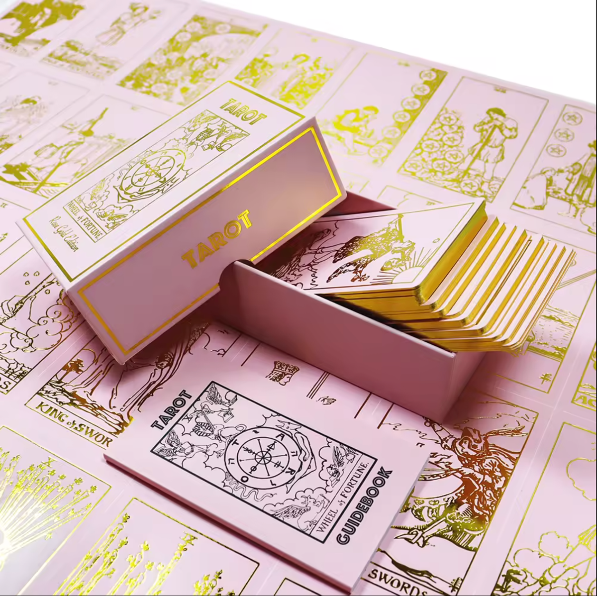 Rose Gold Tarot & Guide | Classic Tarot Deck