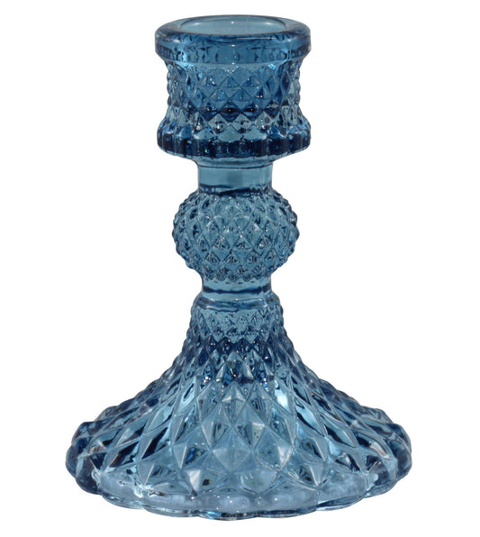Baby Bella Candle Holder | True Blue Glass & Vintage Form