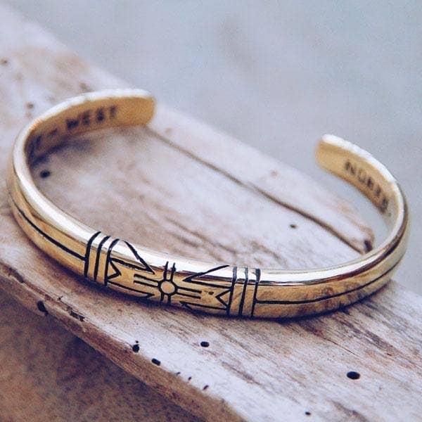 Medicine Wheel Cuff I Bahgsu Jewels
