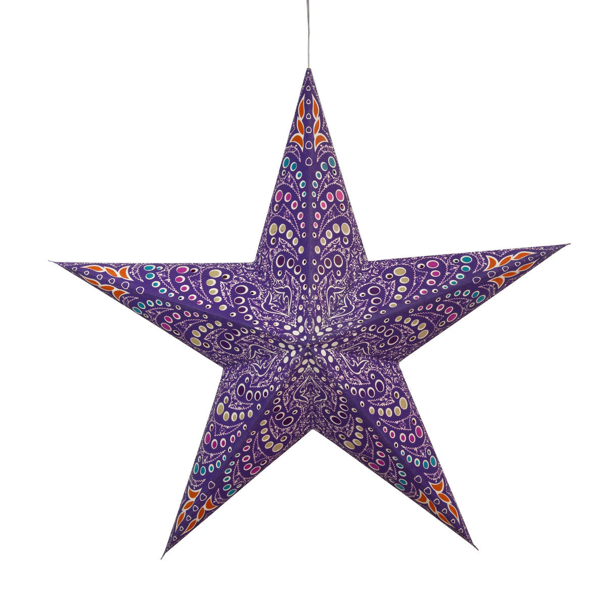 Orléans | 5 Point 24" Purple/White | Paper Star Light