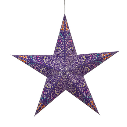 Orléans | 5 Point 24" Purple/White | Paper Star Light