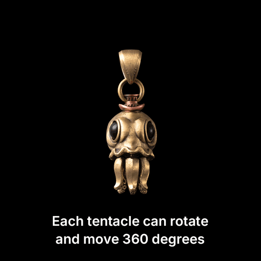 Octopus Kinetic Pendant | Coppertist.Wu