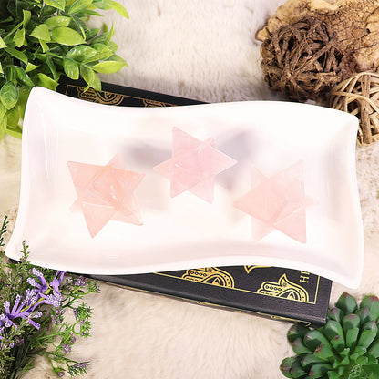 Rose Quartz Merkaba | Sacred Geometry for Love & Healing