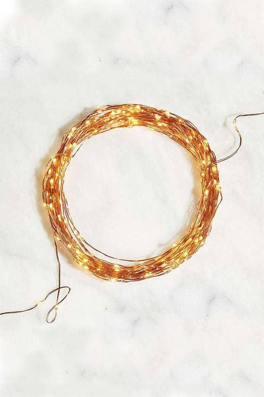 Copper Wire Fairy Lights | Battery Powered Ambient Lighting