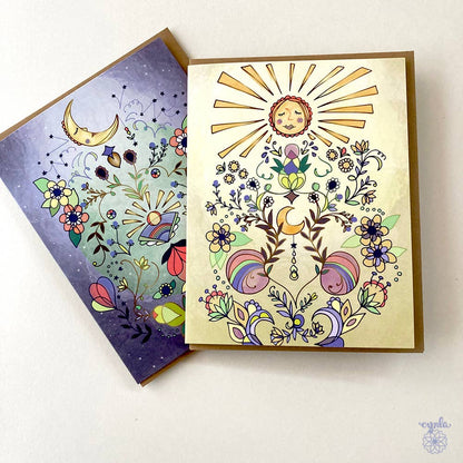 Sun Glow Greeting Card | Cindy LaColla
