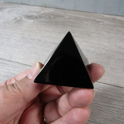 Gemstone Crystal Pyramid | Sacred Geometry Meditation Tool