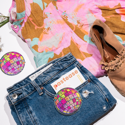 Disco Ball Glitter Pasties | Shimmering Festival Embellishment