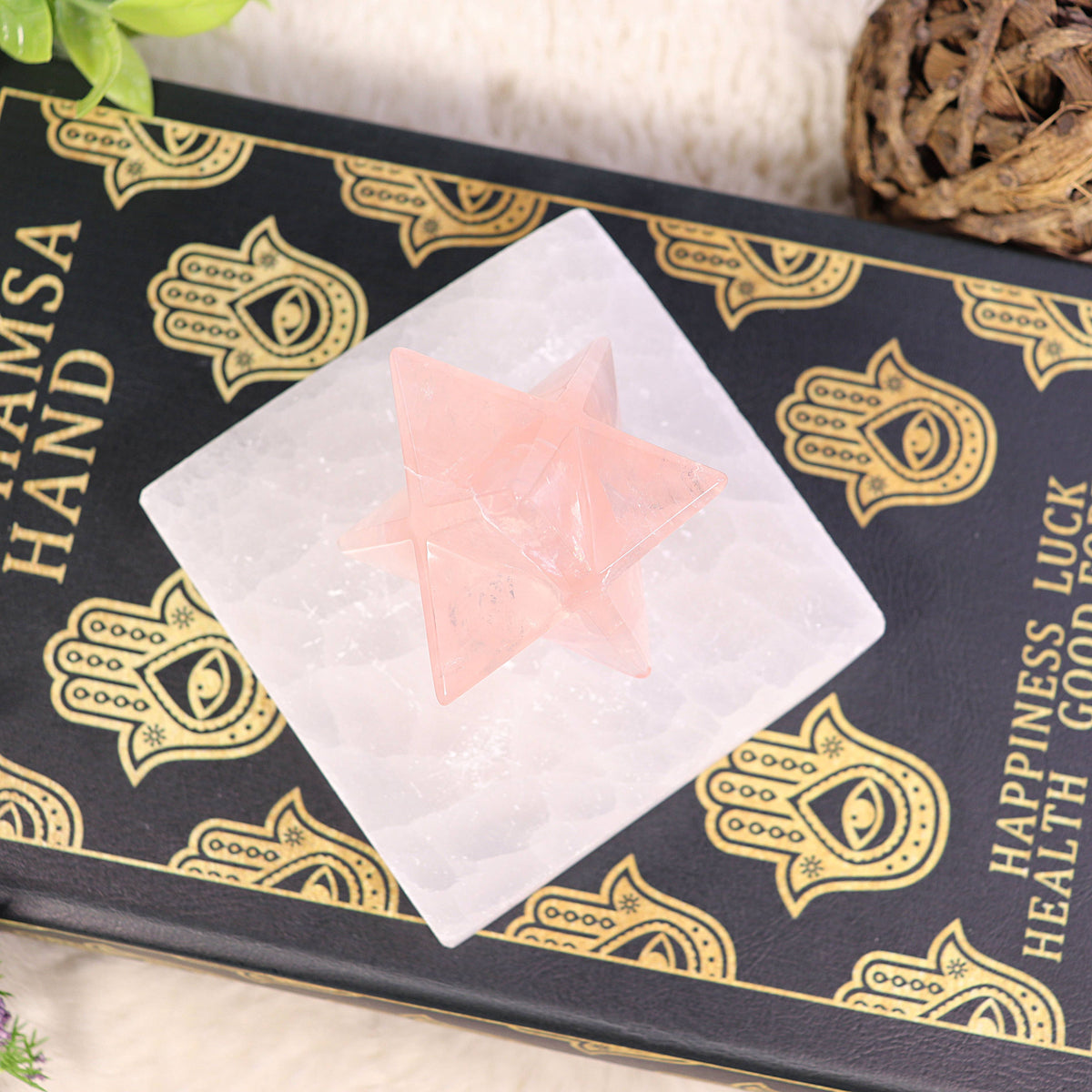 Rose Quartz Merkaba | Sacred Geometry for Love & Healing