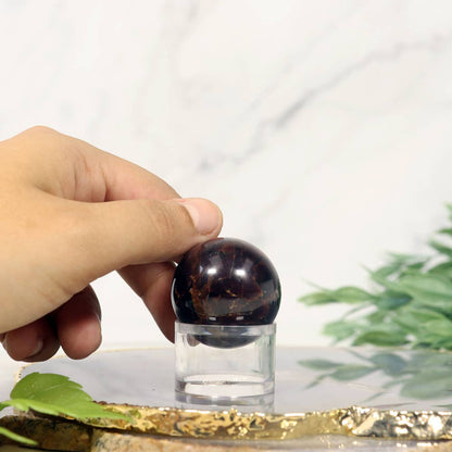 Star Garnet Sphere | Grounding Crystal