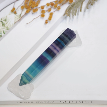 Rainbow Fluorite Tower | Madagascar