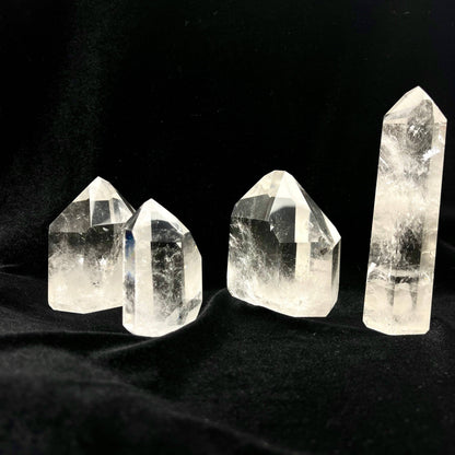 A Grade Clear Quartz Point | Master Healer Crystal from Brazil