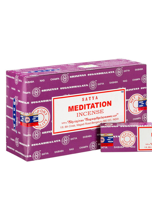 Satya Meditation Incense | Copal & Dragons Blood