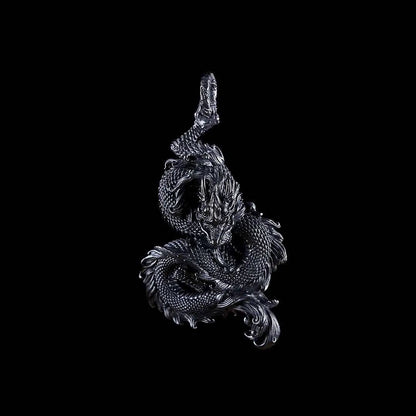 Oriental Dragon Pendant | Solid Brass | Coppertist.Wu