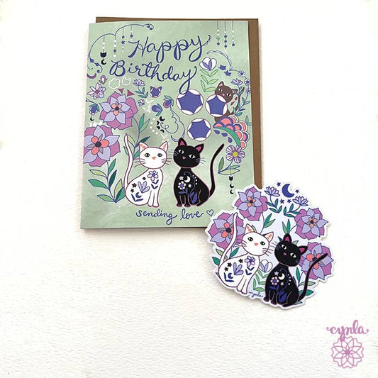 Cat Birthday Card | Cindy LaColla