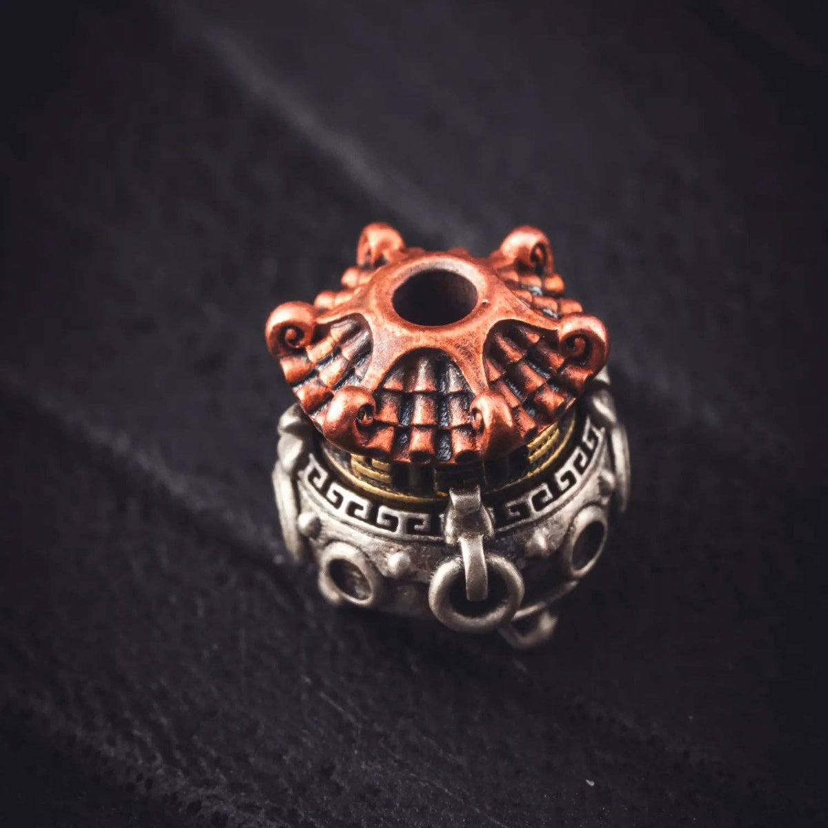 Hericum Beaded Bracelet | Alchemy Furnace Bead | Coppertist.Wu