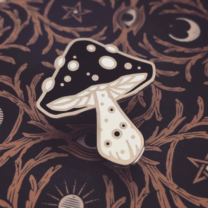 The Magical Mushroom Enamel Pin | Nature Inspired Pin