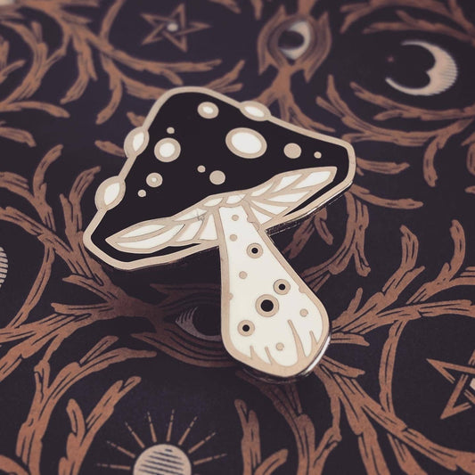 The Magical Mushroom Enamel Pin | Nature Inspired Pin