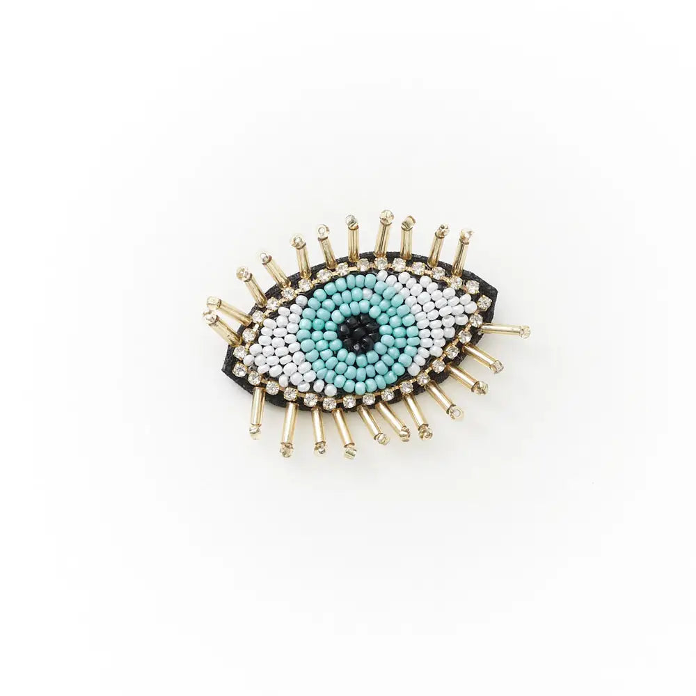 Bala Mani Evil Eye Brooch Pin | Handmade Fair Trade