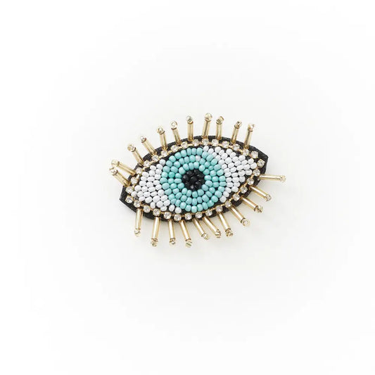 Bala Mani Evil Eye Brooch Pin | Handmade Fair Trade