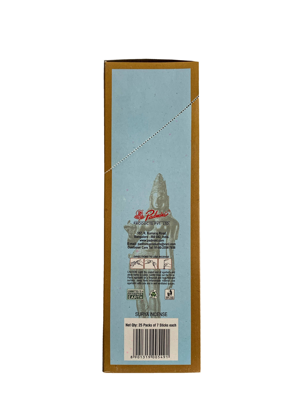 Surya Incense Sticks | Padmini Sun Incense (7 Stick Pack)