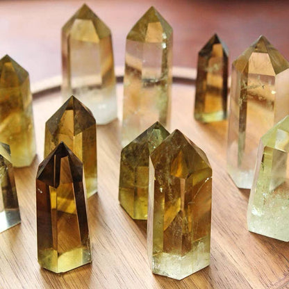 Natural Brazilian Citrine Tower | Crystal for Abundance & Confidence