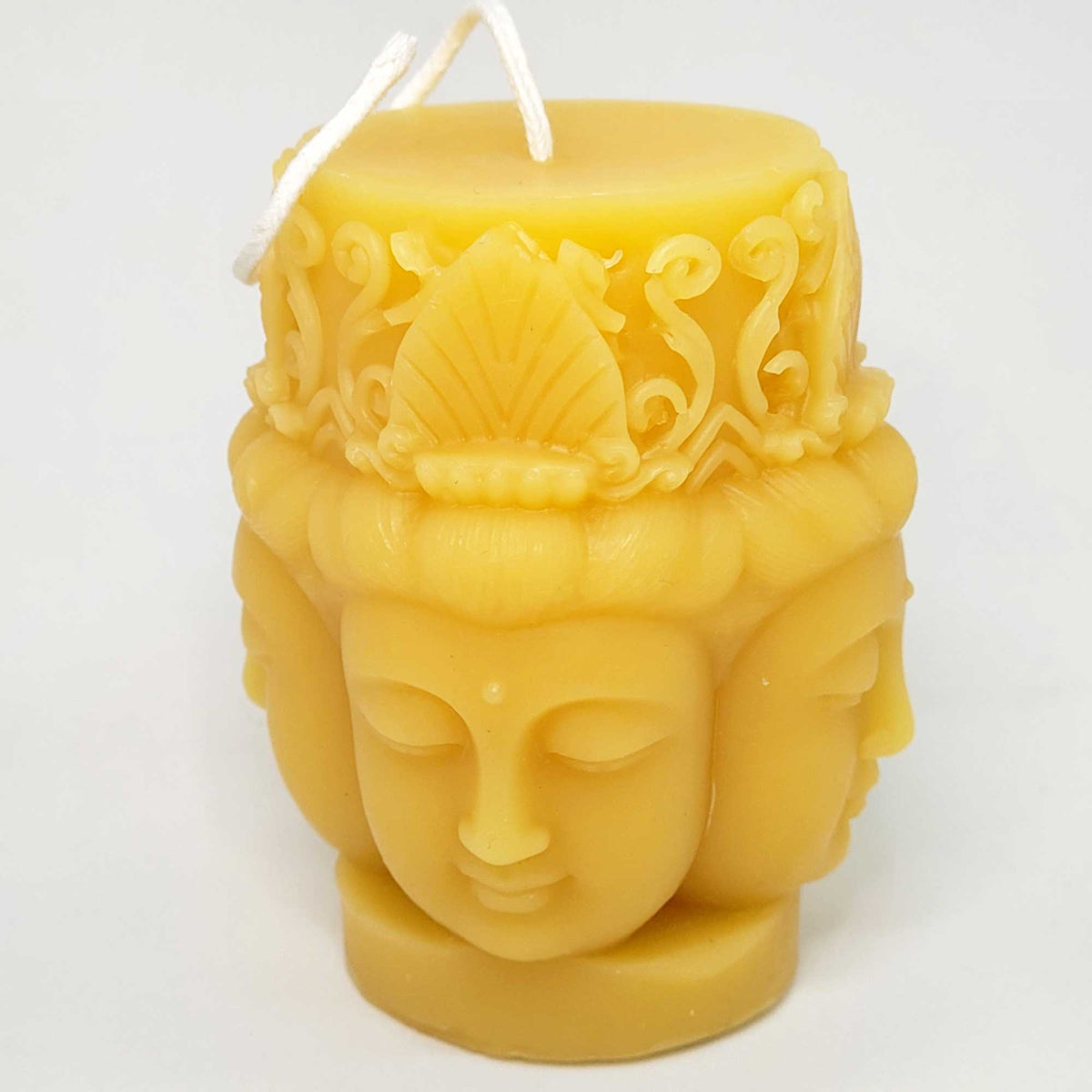Buddha Pillar Candle | 100% Canadian Beeswax