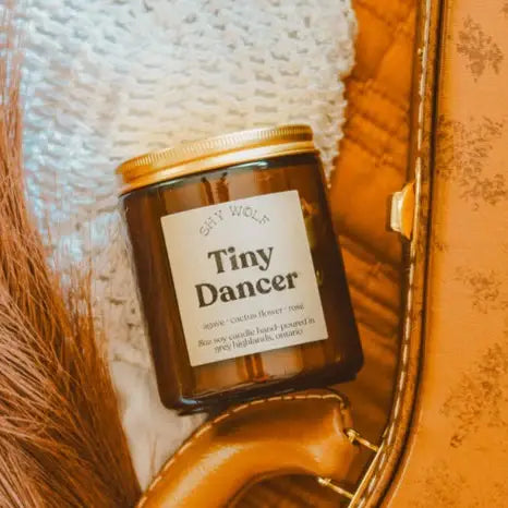 Tiny Dancer Music Inspired Soy Candle | Agave, Cactus Flower & Rose
