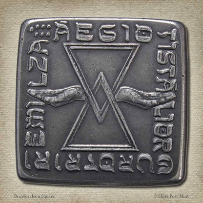 Braavosi Iron Square Keepsake Token