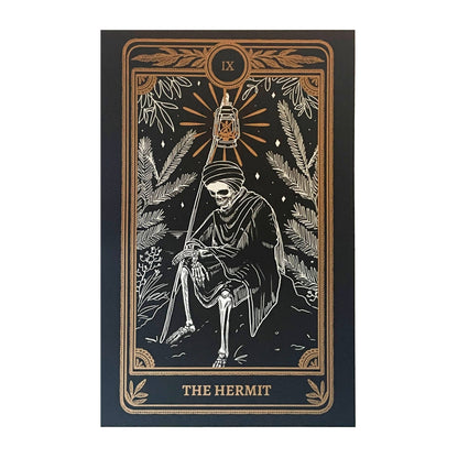 Marigold Tarot Print – The Hermit | Amrit Brar