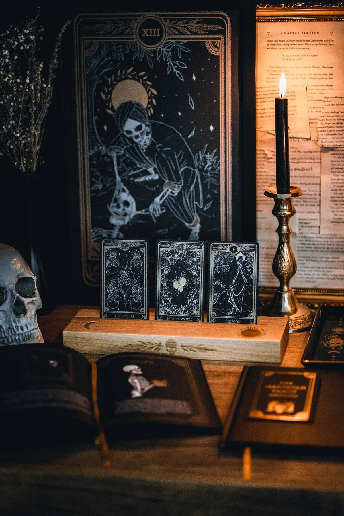 Celestial Altar Stand | Tarot & Oracle Card Holder