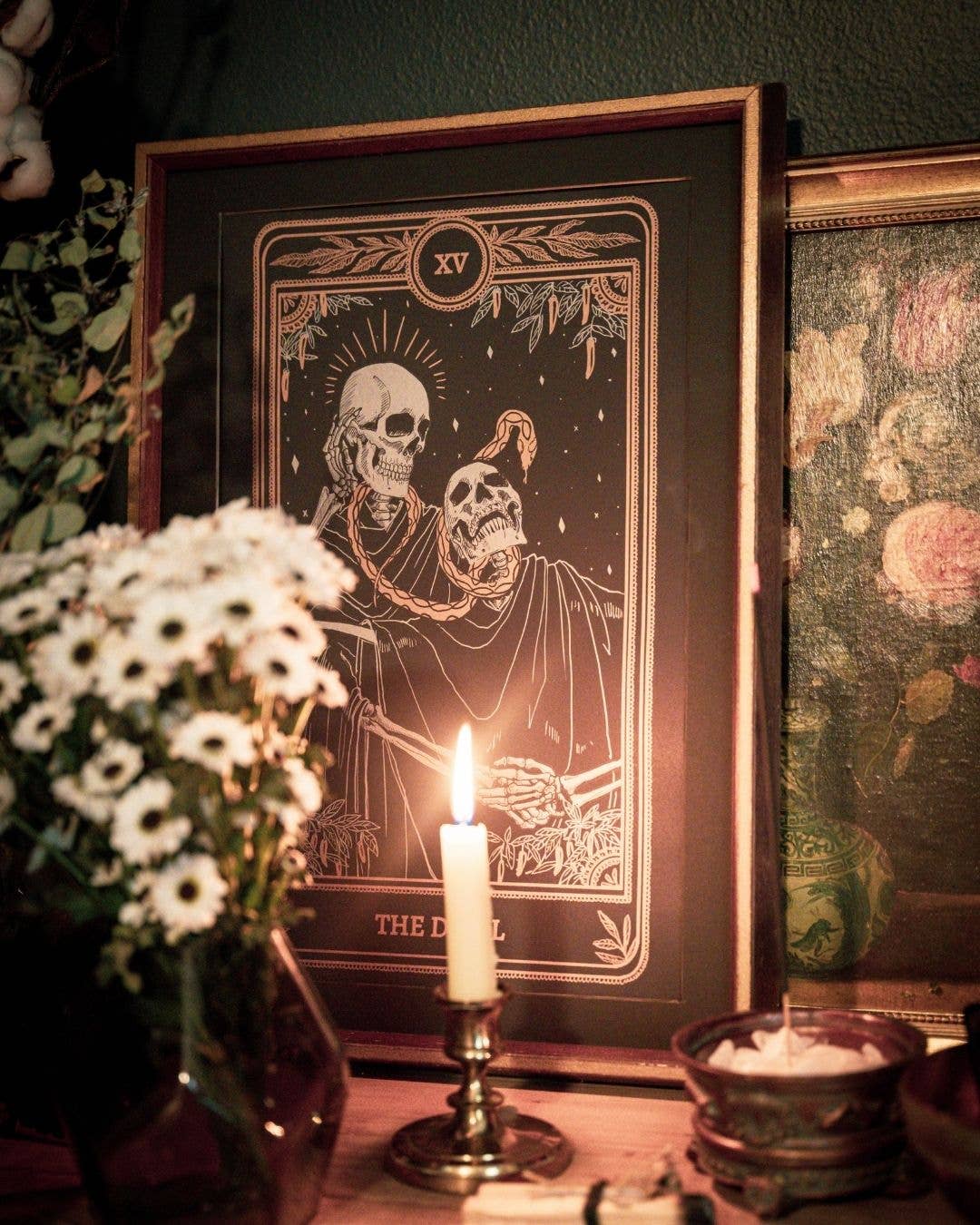 Marigold Tarot Print – The Devil | Amrit Brar