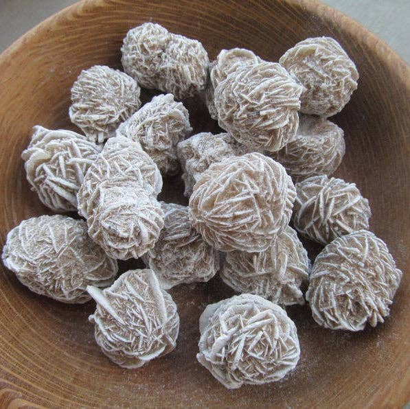Desert Rose Selenite Clusters | Natural Crystal Formations