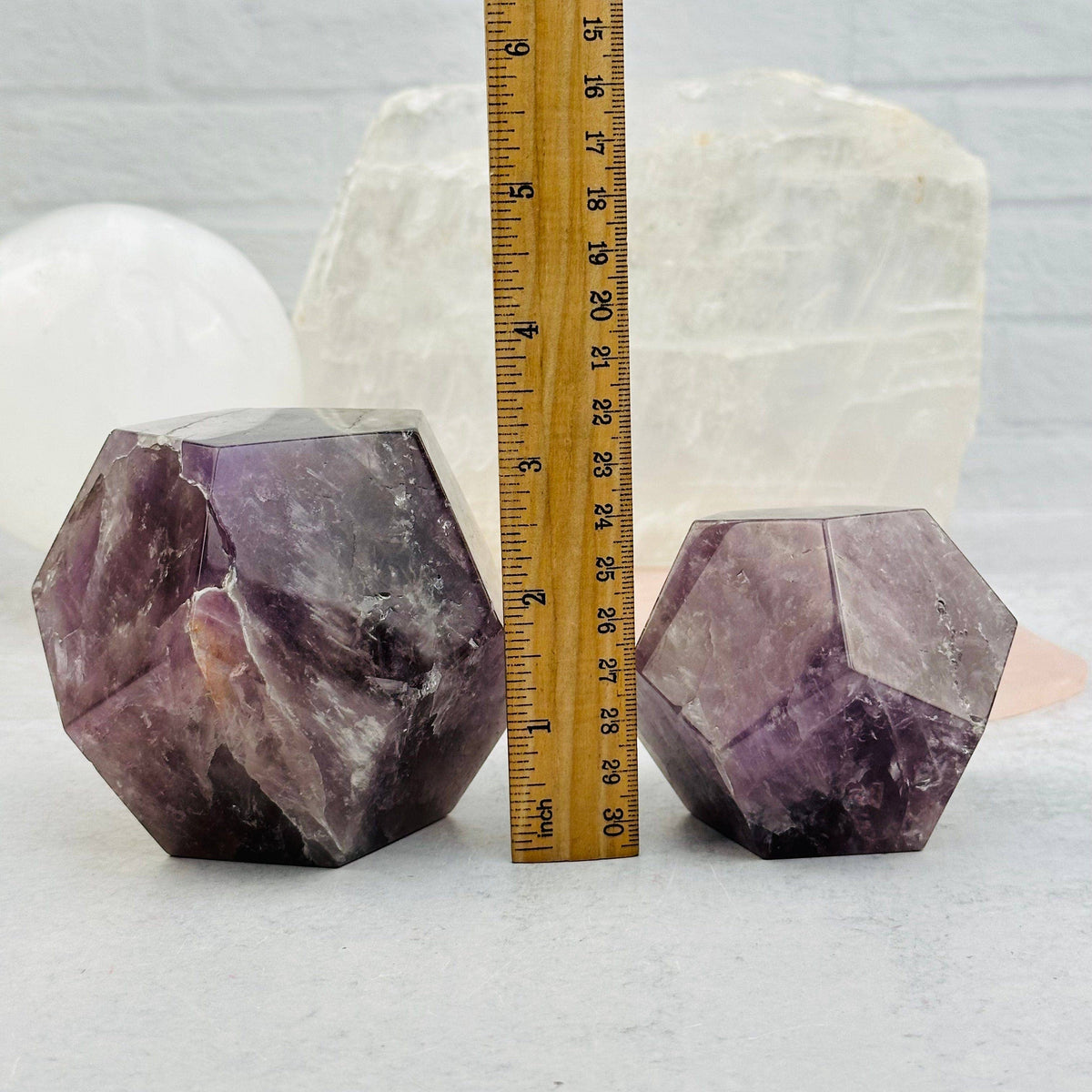 Amethyst Dodecahedron | Sacred Geometry Meditation Crystal
