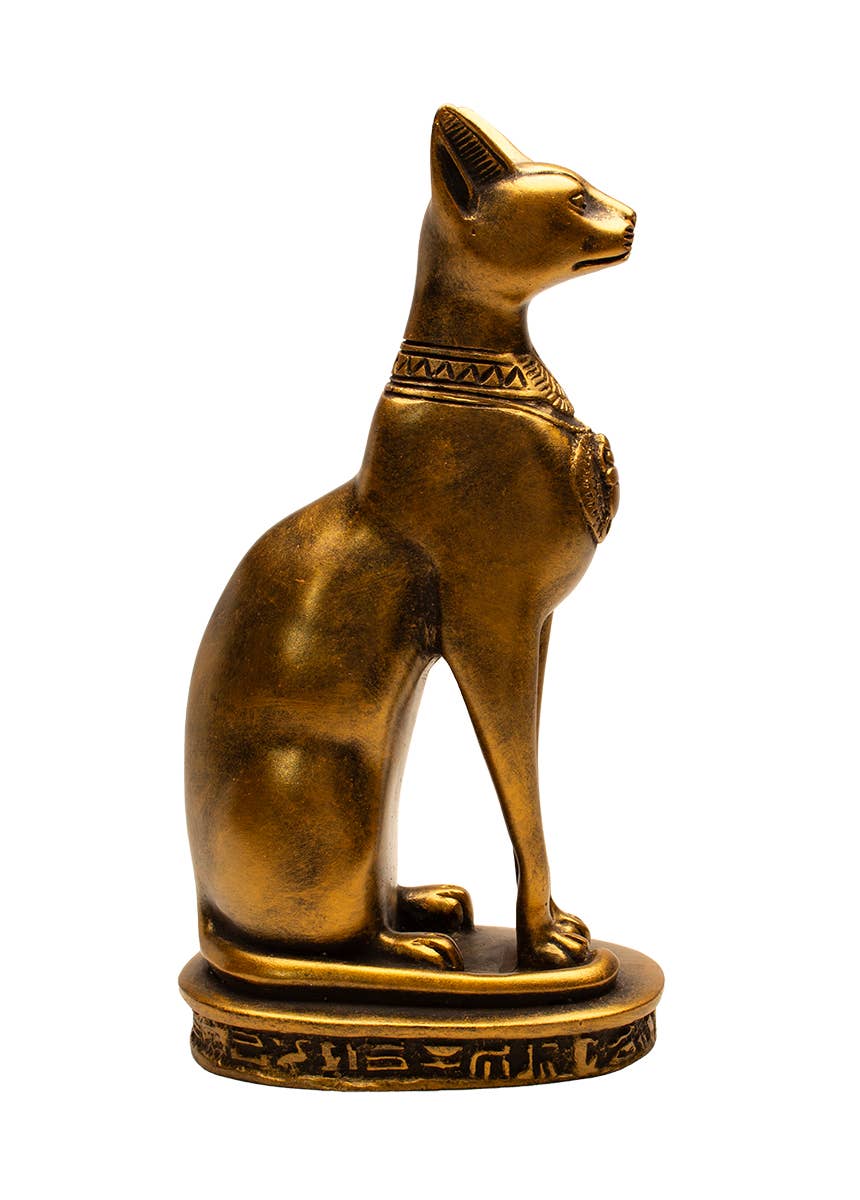 Bronze Bastet Statue | Egyptian Goddess of Protection