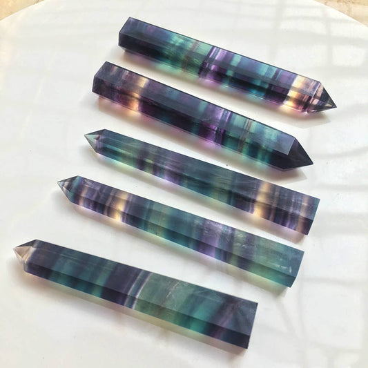 Rainbow Fluorite Tower | Madagascar
