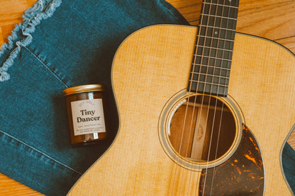 Tiny Dancer Music Inspired Soy Candle | Agave, Cactus Flower & Rose