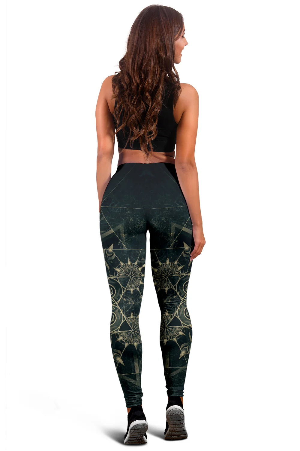 Elements of Sacred Geometry Mystical Leggings | Mandalazed
