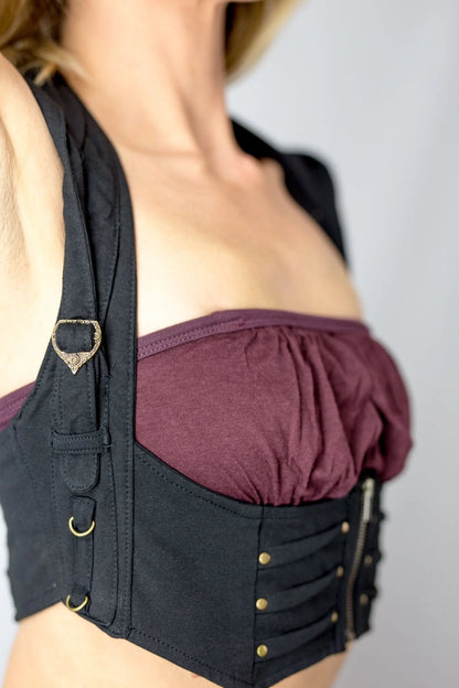 Huntress Hood | Sculptural Festival Hood | Anahata Designs