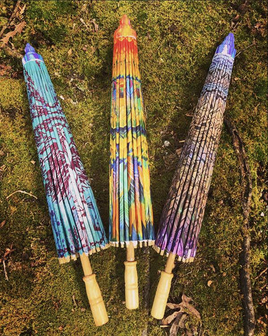 Botanical Omniscience Parasol | Festival Sun Shade