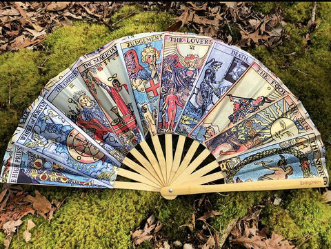 Tarot Card Giant Hand Fan | The Magician Festival Fan
