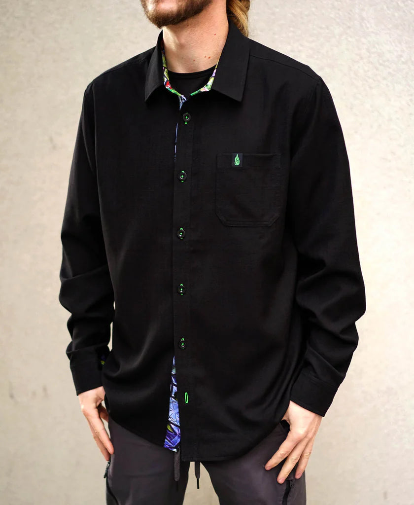 Jewel Being Button Down Shirt | Alex Grey & Allyson Grey | Threyda