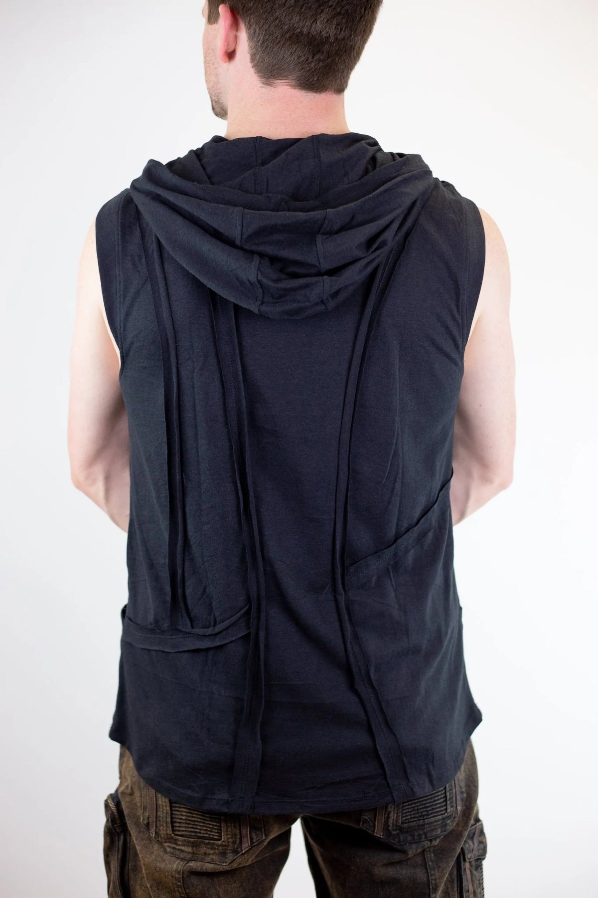 Linear Hooded Tank | Bamboo Blend | Anahata Designs