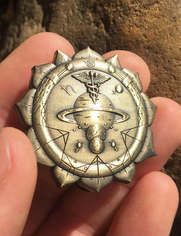 Mercury Rising Open Edition Pin | Adam Riddle Art