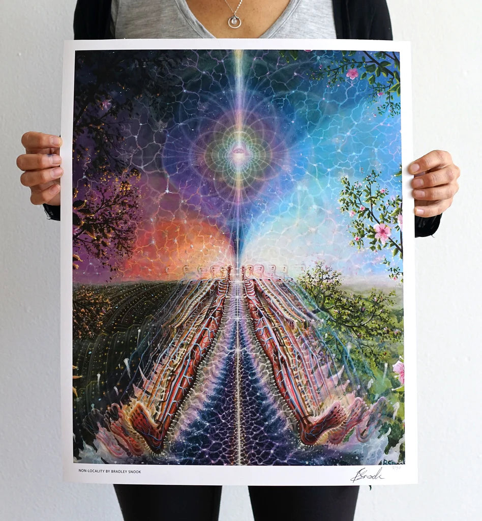 Non Locality Print | Bradley Snook | Threyda