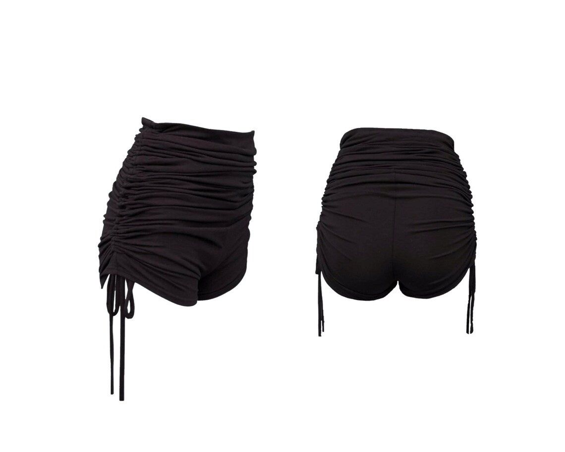 Poplar Shorts | High-Waisted Festival & Yoga Shorts | Blue Lotus Apparel