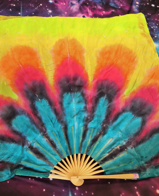 Lunar Flow Silk Adult Flow Fans | Saturn